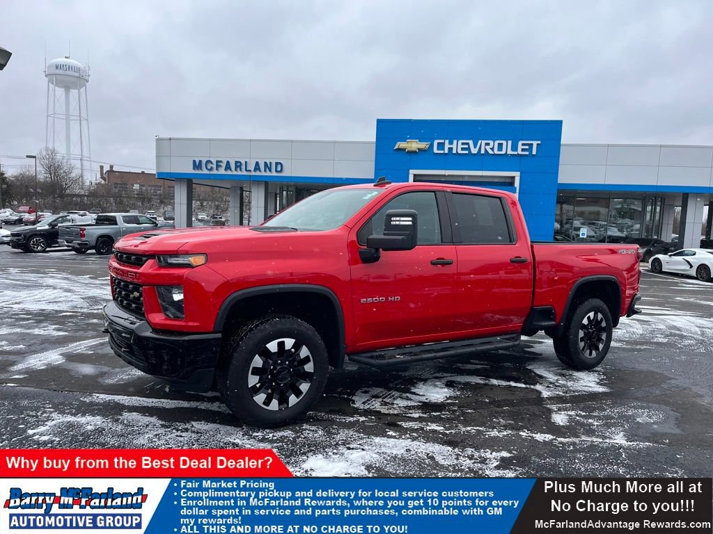 Used 2020 Chevrolet Silverado 2500 Custom w/ Custom Value Package