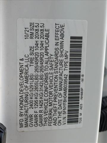 Used 2021 Honda Passport Elite image 16