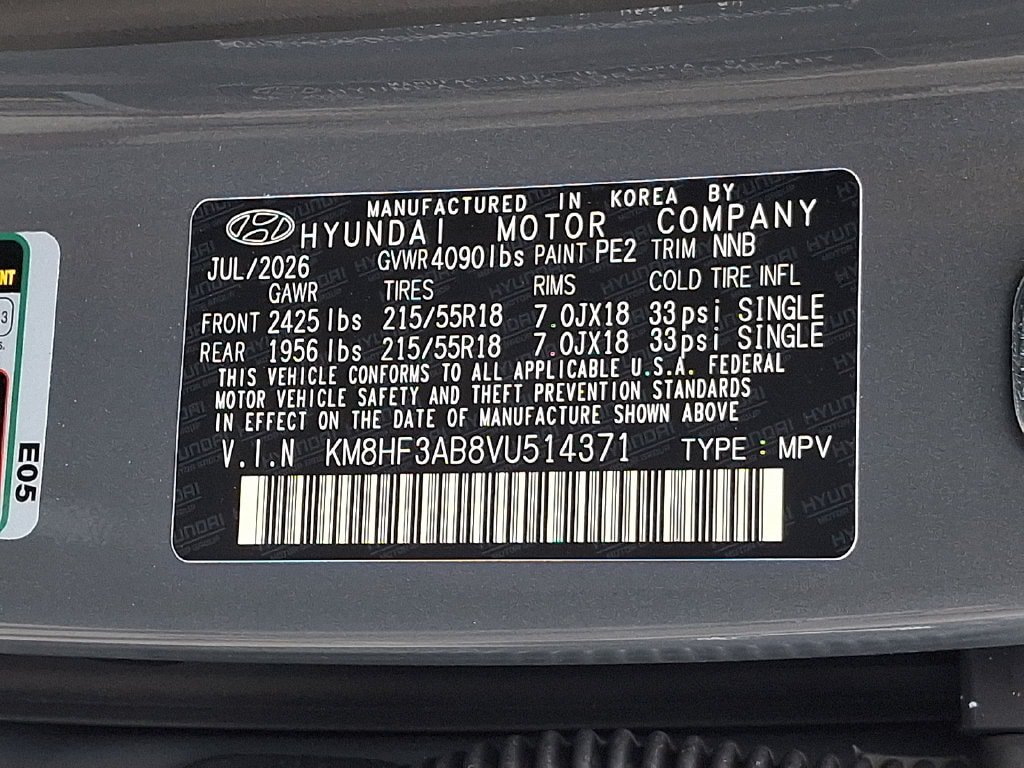 New 2027 Hyundai Kona SEL Sport FWD image 17