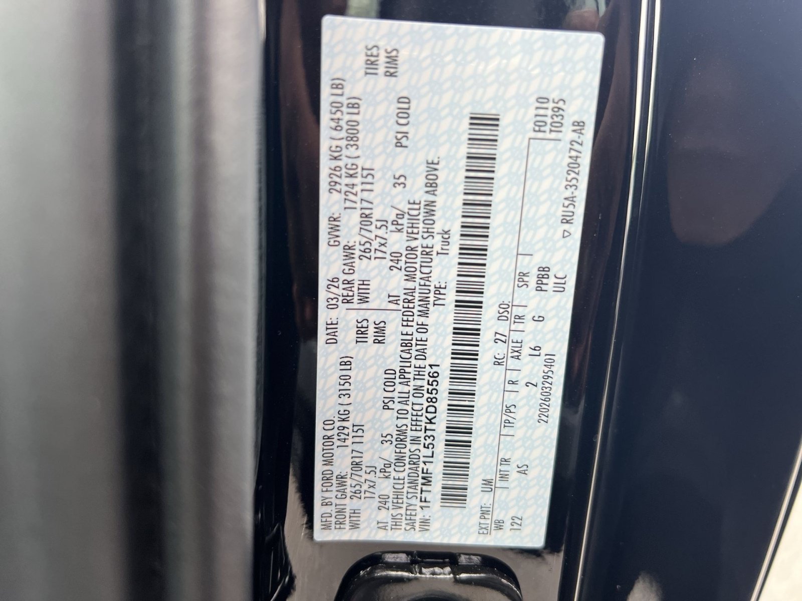 New 2026 Ford F150 XL AWD/4WD image 34