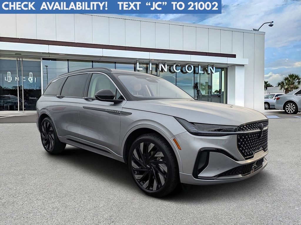 New 2026 Lincoln Nautilus Black Label w/ Jet Appearance Package image 1