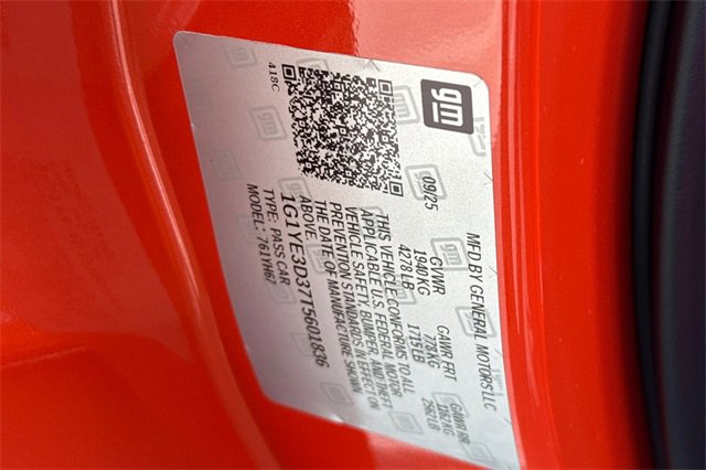 New 2026 Chevrolet Corvette Z06 w/ Battery Protection Package image 47