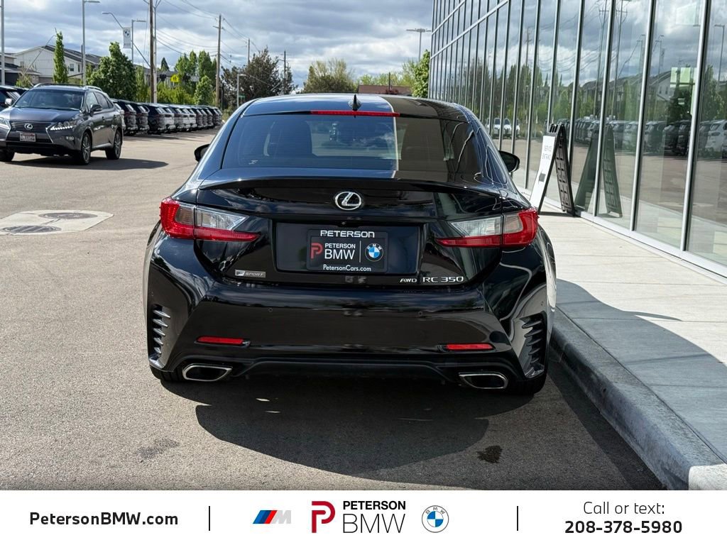 Used 2016 Lexus RC 350 AWD image 4