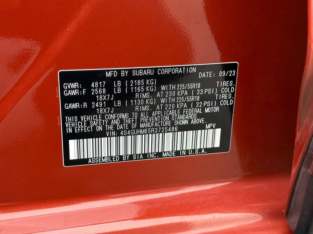 Certified 2024 Subaru Crosstrek 2.5i Limited AWD/4WD image 30