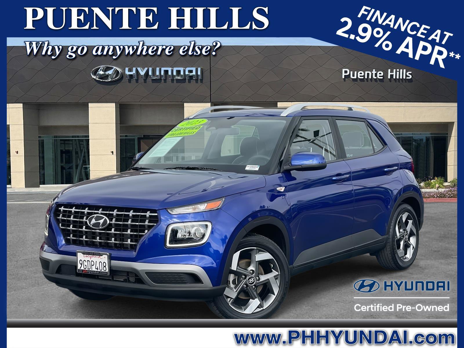 Certified 2023 Hyundai Venue Limited