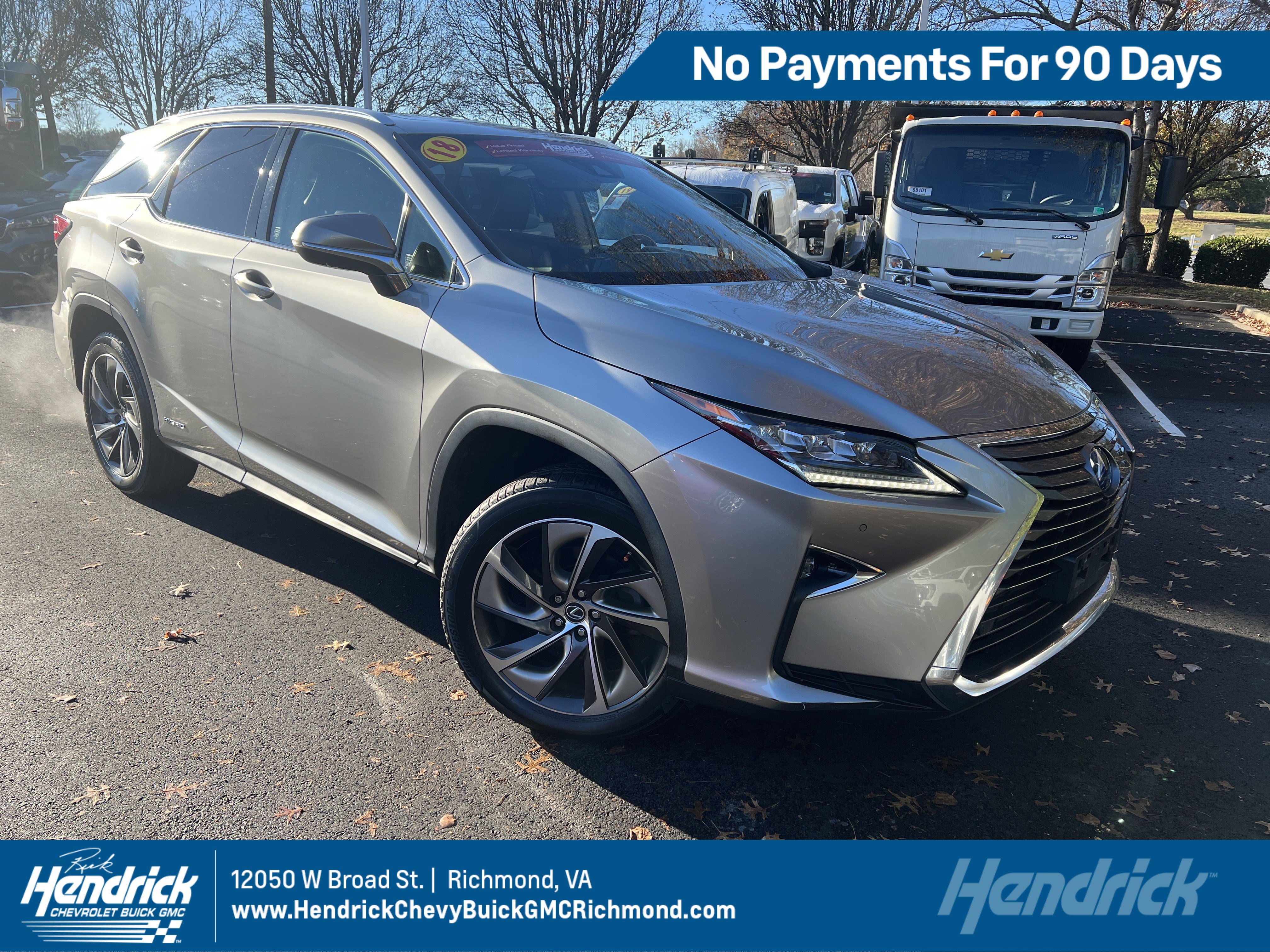 Used 2018 Lexus RX 450hL Luxury