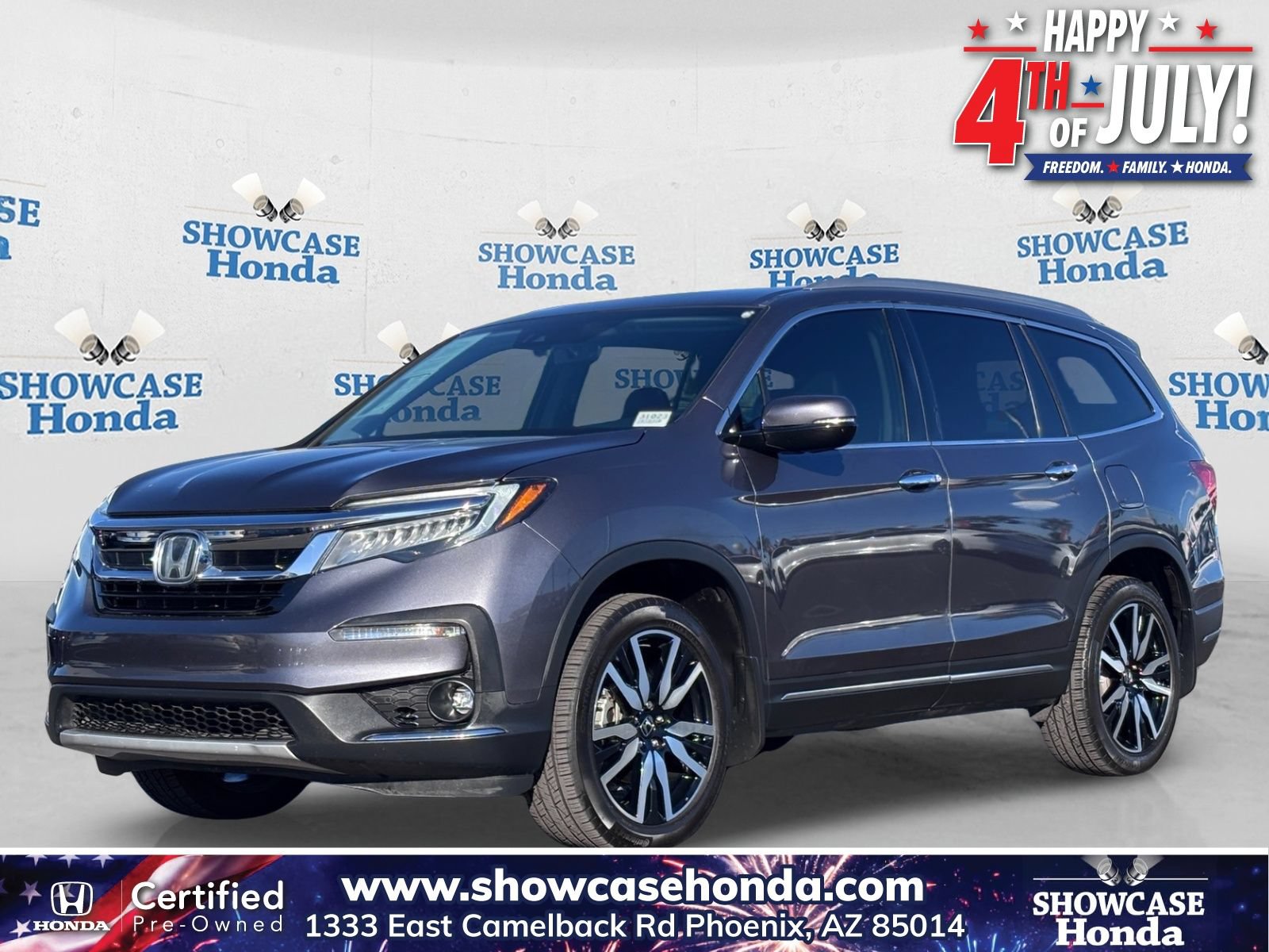 Certified 2021 Honda Pilot Elite