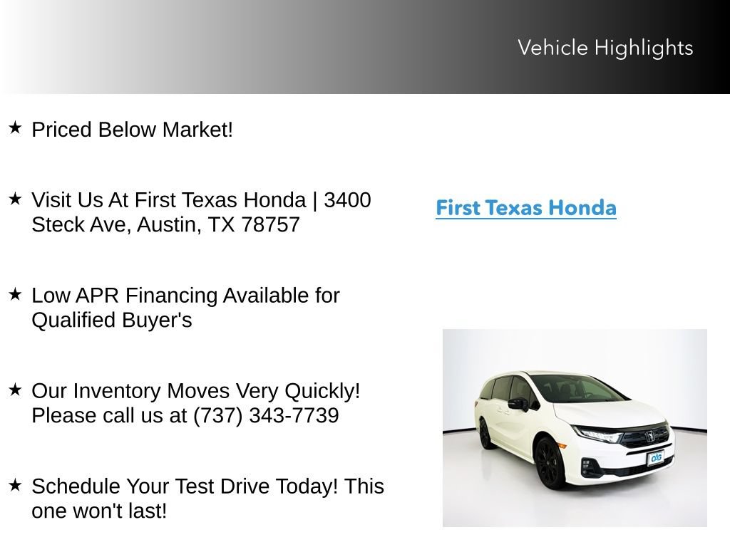 Certified 2026 Honda Odyssey Sport-L image 10