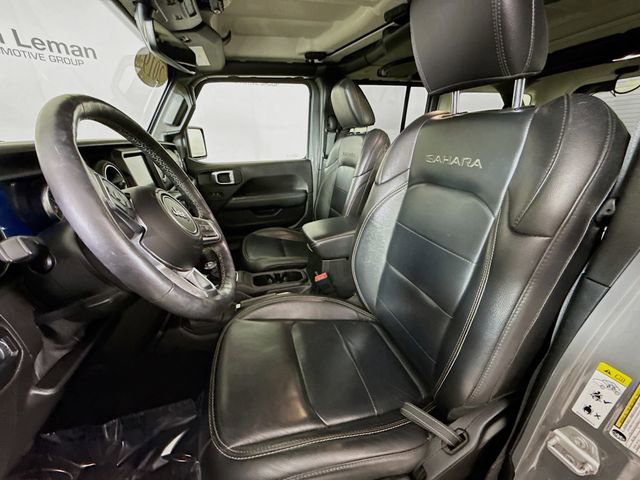Used 2019 Jeep Wrangler Unlimited Sahara w/ Uconnect 4C Nav & Sound Group AWD/4WD image 20