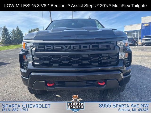 Used 2024 Chevrolet Silverado 1500 Custom Trail Boss w/ LPO, Dark Essentials Package image 8
