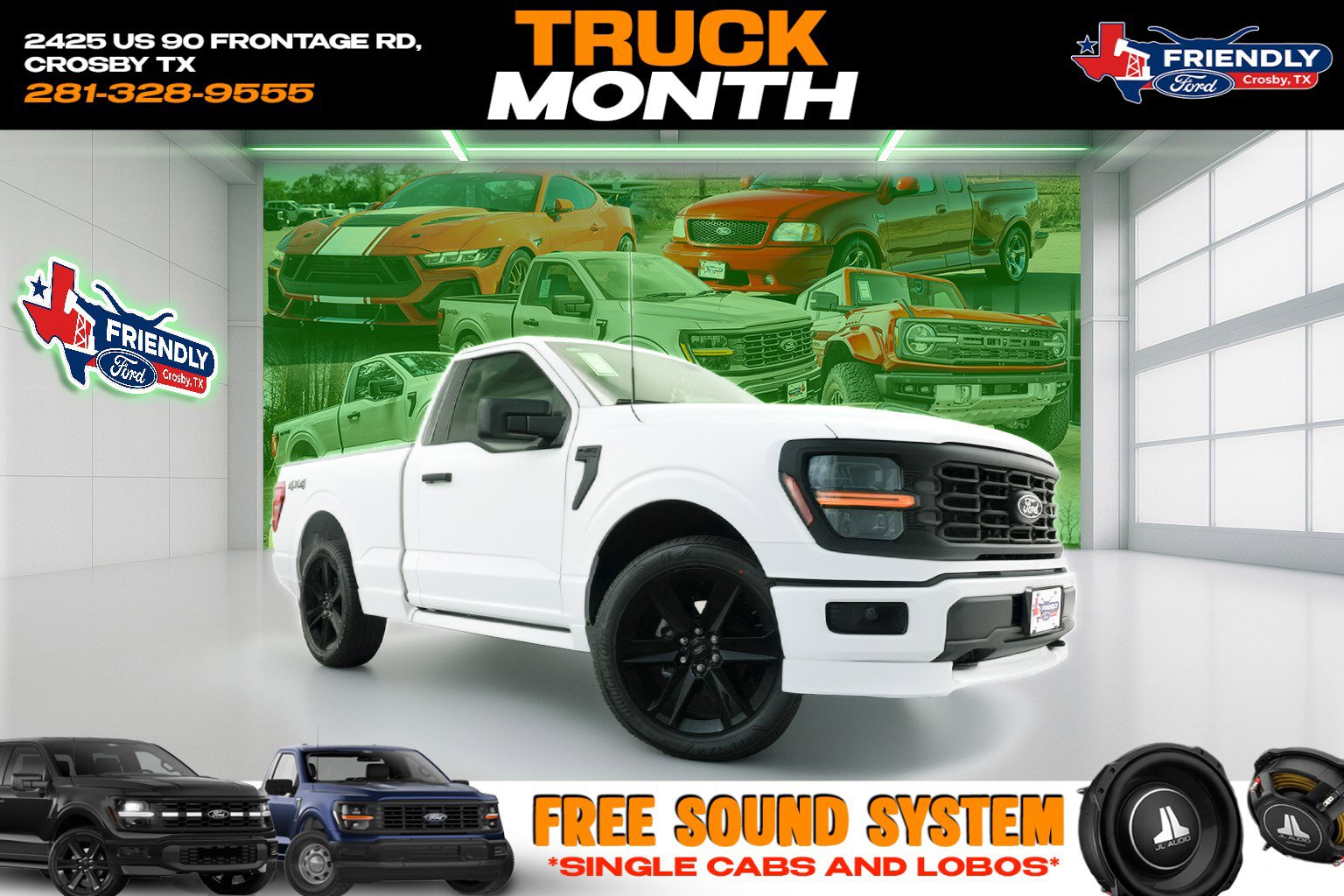 New 2026 Ford F150 XL w/ Equipment Group 103A High image 1