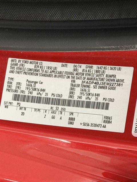 Used 2014 Ford Fiesta SE w/ Equipment Group 201B image 23