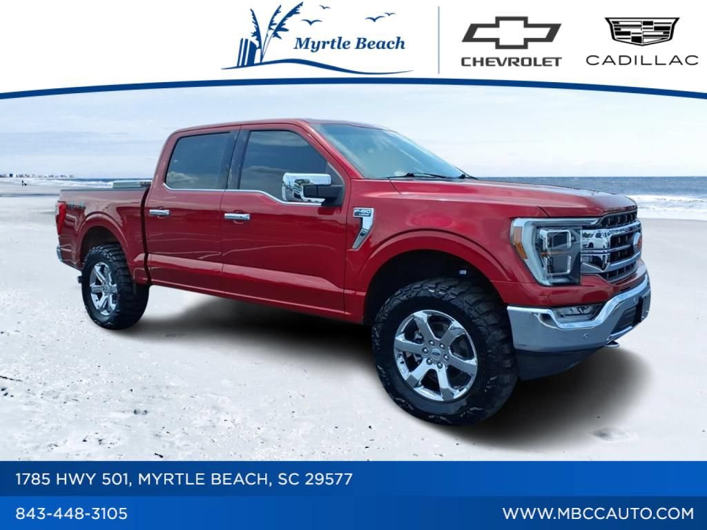 Used 2022 Ford F150 Lariat w/ Equipment Group 502A High AWD/4WD image 1