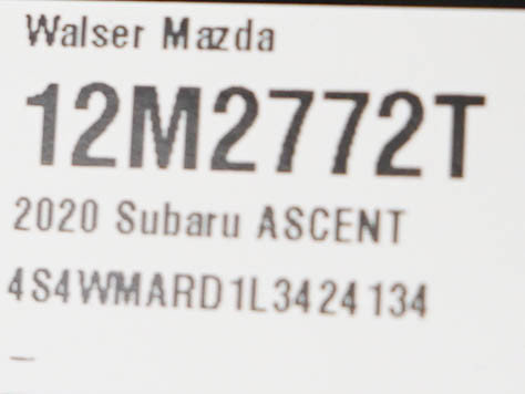 Used 2020 Subaru Ascent Touring w/ Popular Package #2A AWD/4WD image 34