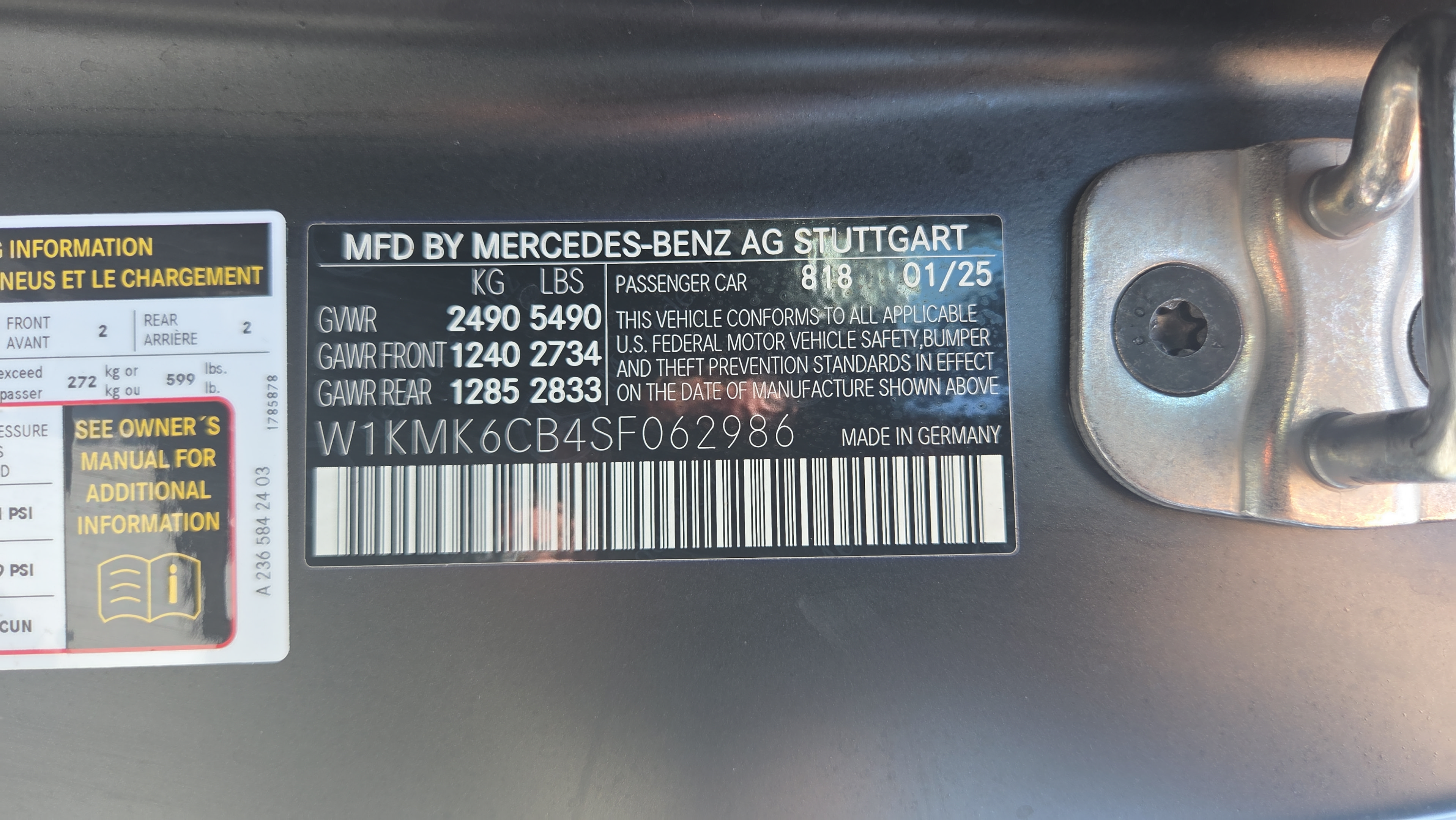 Used 2025 Mercedes-Benz CLE 53 AMG 4MATIC Cabriolet image 20