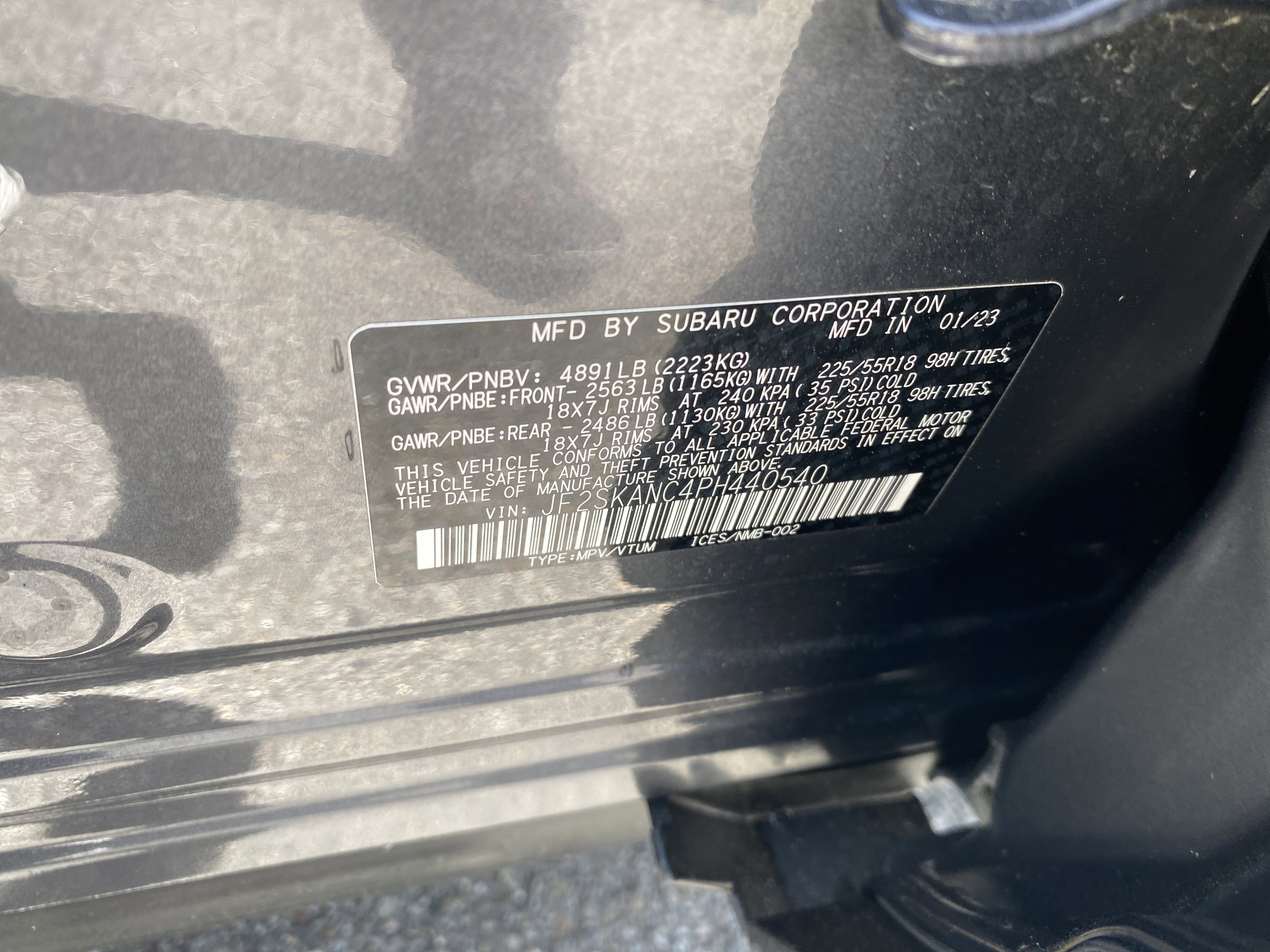 Certified 2023 Subaru Forester Limited AWD/4WD image 27