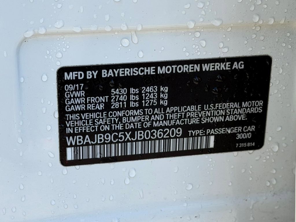Used 2018 BMW M550i xDrive AWD/4WD image 34