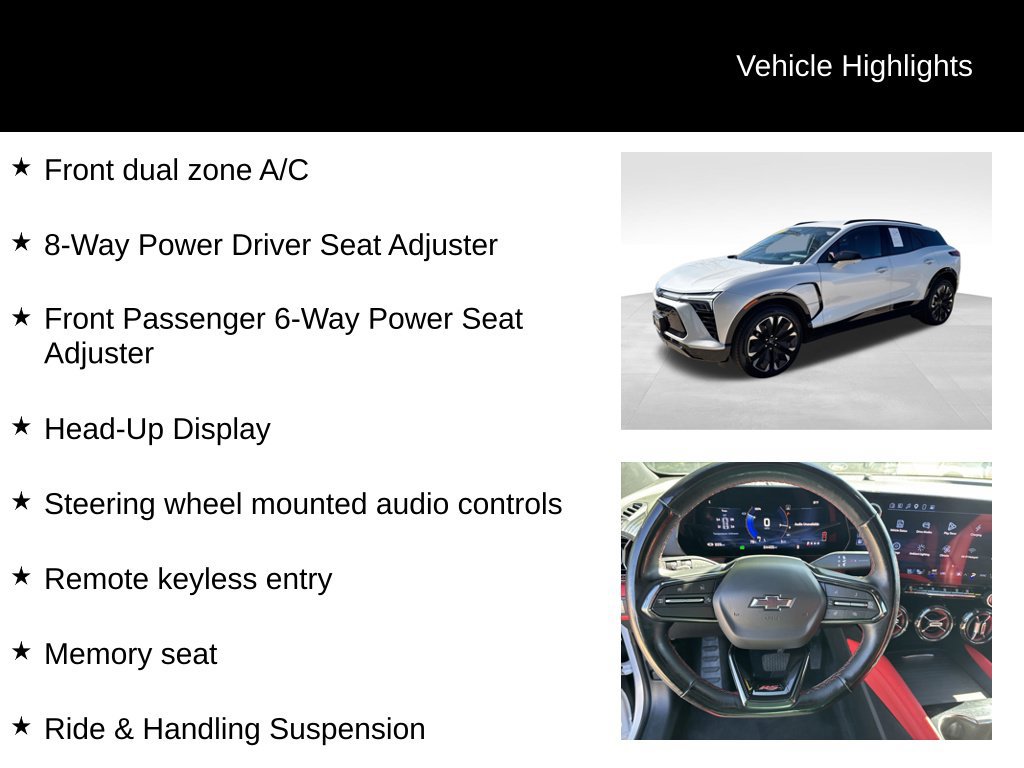 Certified 2025 Chevrolet Blazer EV RS AWD/4WD image 17