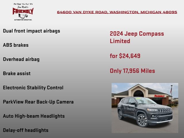 Used 2024 Jeep Compass Limited image 20