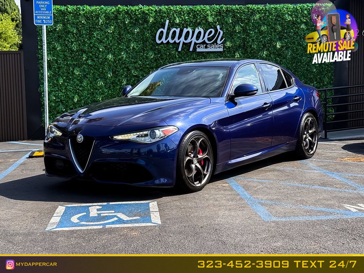 Used 2017 Alfa Romeo Giulia Ti w/ TI 19" Sport Package