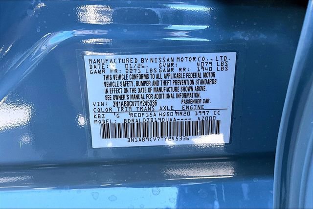 New 2026 Nissan Sentra SV image 13