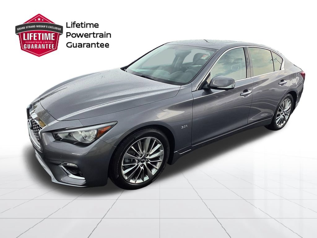Used 2019 INFINITI Q50 Luxe w/ Essential Package (3.0T Luxe) AWD/4WD image 1