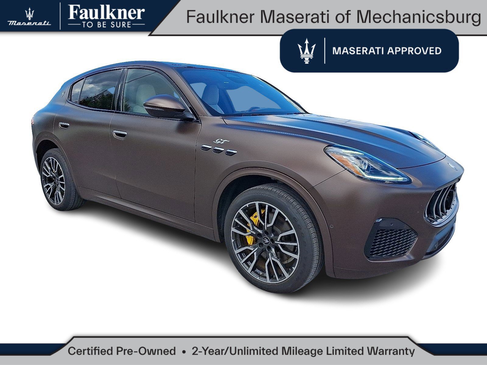 Certified 2024 Maserati Grecale GT image 1
