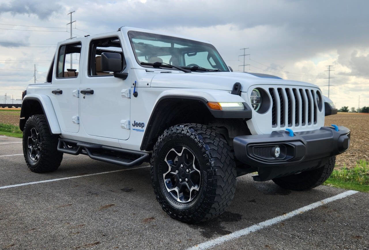 Used 2021 Jeep Wrangler Unlimited Rubicon 4xe w/ Cold Weather Group AWD/4WD image 23