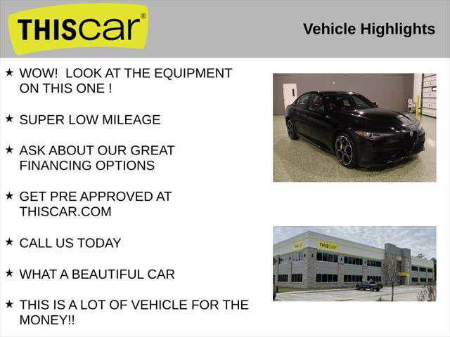 Used 2021 Alfa Romeo Giulia Ti Sport w/ Carbon Package AWD/4WD image 9