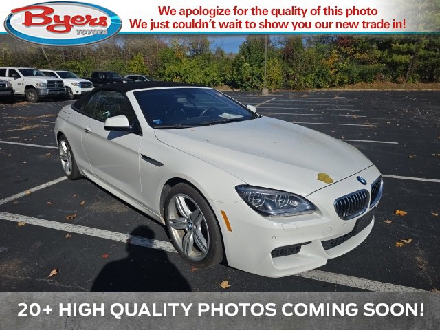 Used 2015 BMW 640i xDrive Convertible