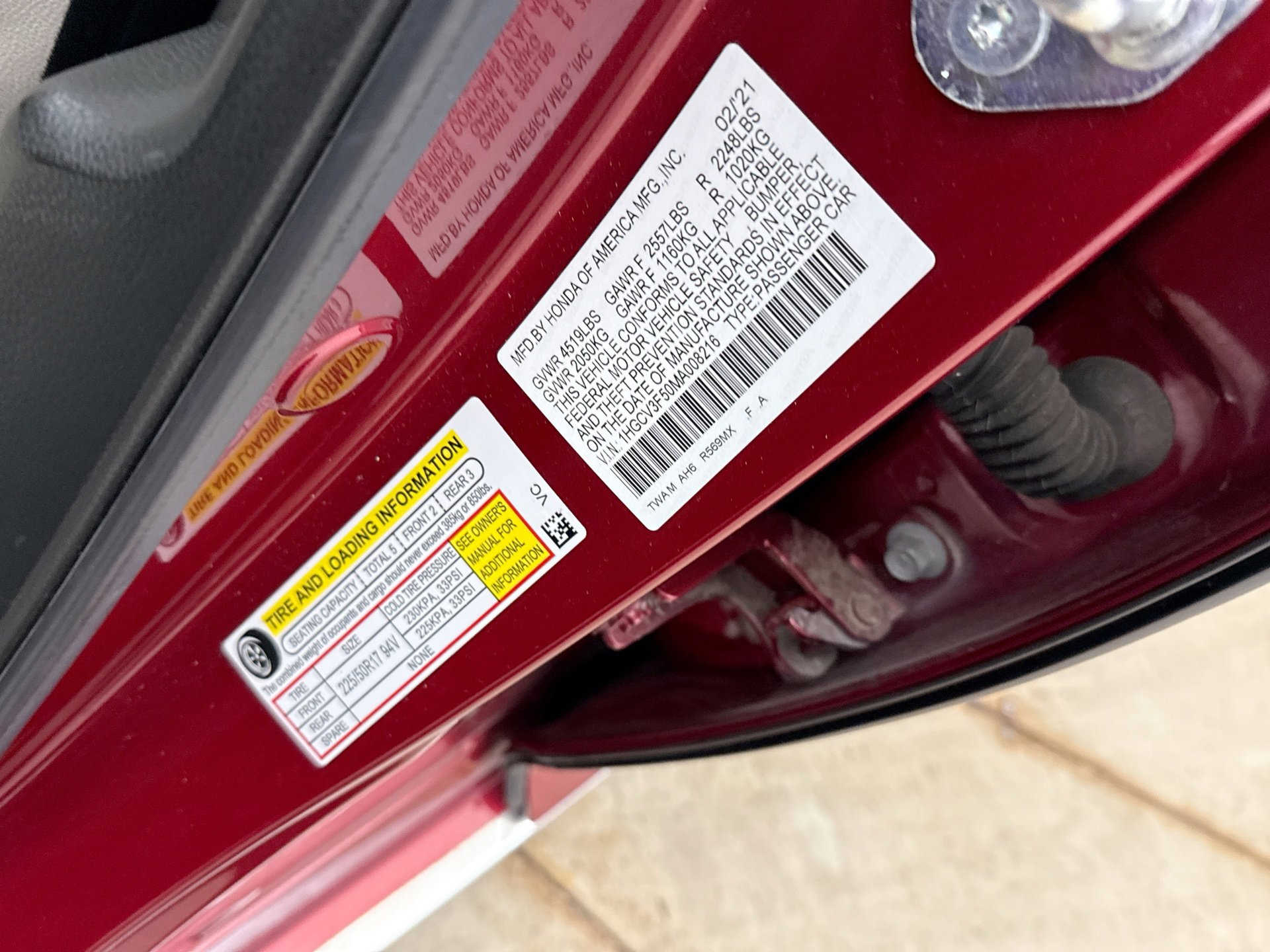 Used 2021 Honda Accord EX-L image 10