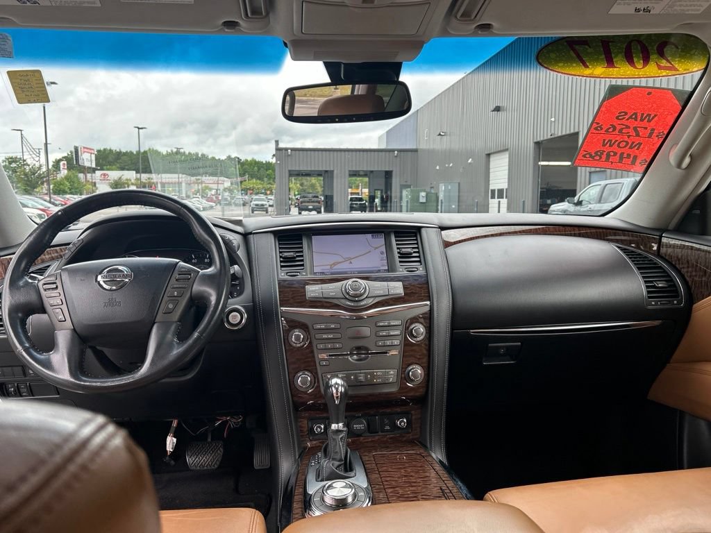 Used 2017 Nissan Armada Platinum w/ Interior Lighting Package AWD/4WD image 26
