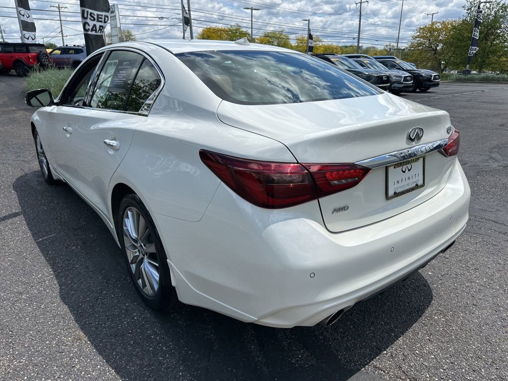Certified 2023 INFINITI Q50 Luxe w/ Cargo Package AWD/4WD image 6