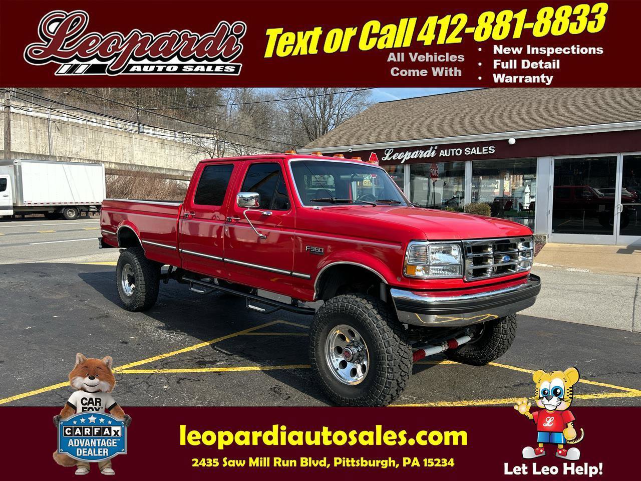 Used 1993 Ford F350 4x4 Crew Cab