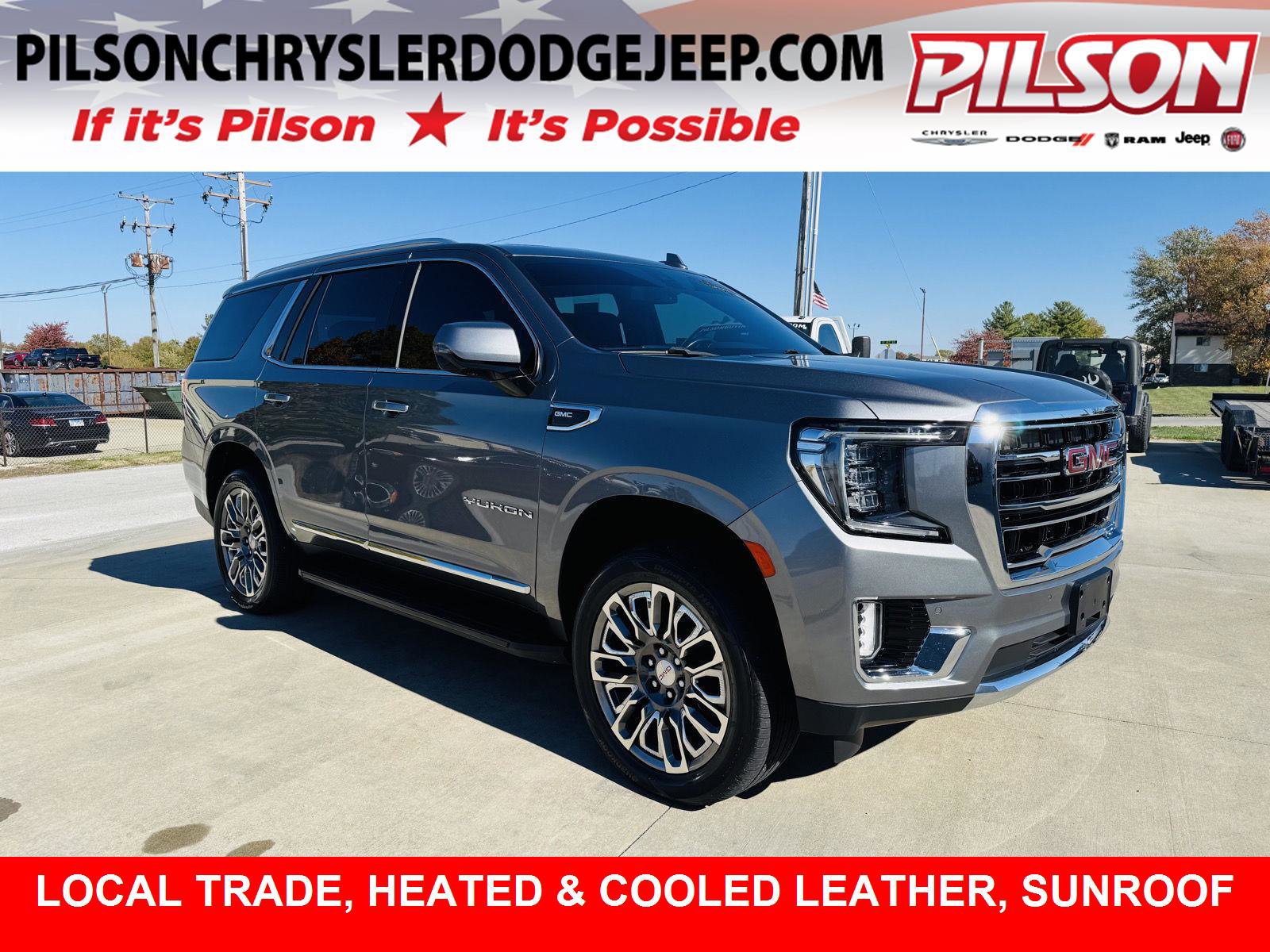 Used 2022 GMC Yukon SLT w/ SLT Premium Package