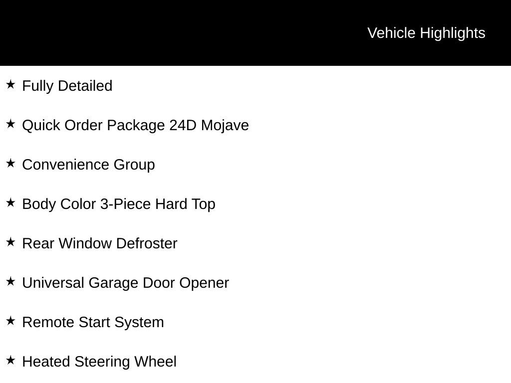 New 2026 Jeep Gladiator Mojave AWD/4WD image 3