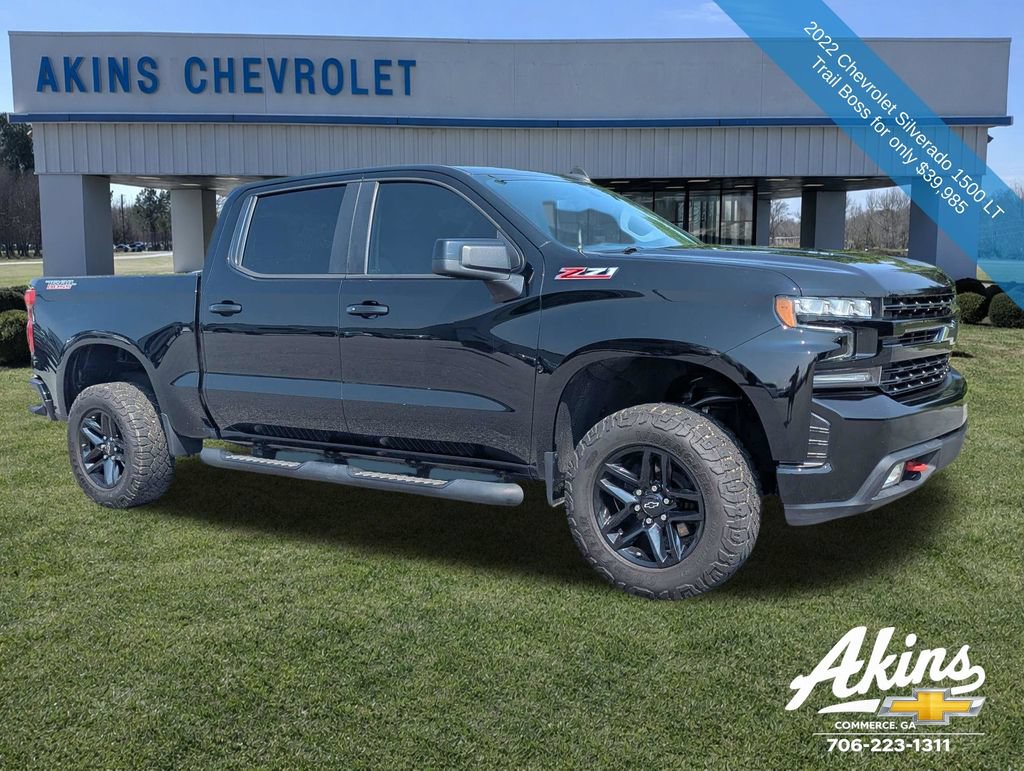 Used 2022 Chevrolet Silverado 1500 LT Trail Boss AWD/4WD image 2