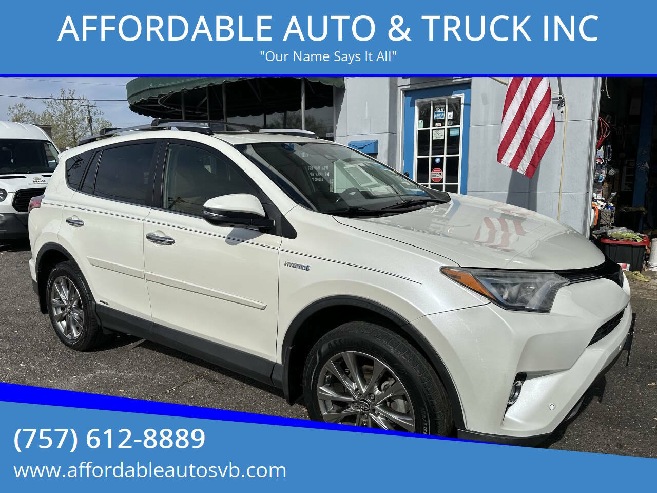 Used 2017 Toyota RAV4 Limited w/ Advanced Technology Package image 1