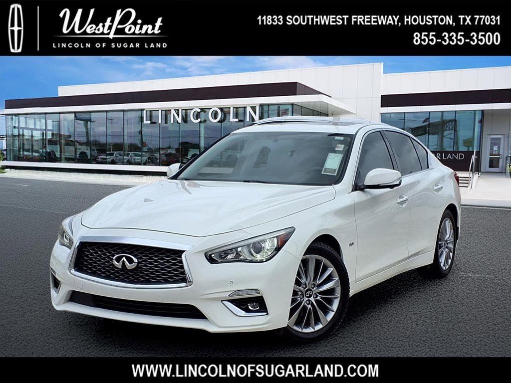 Used 2020 INFINITI Q50 Luxe w/ Essential Package (3.0T Luxe) AWD/4WD image 1