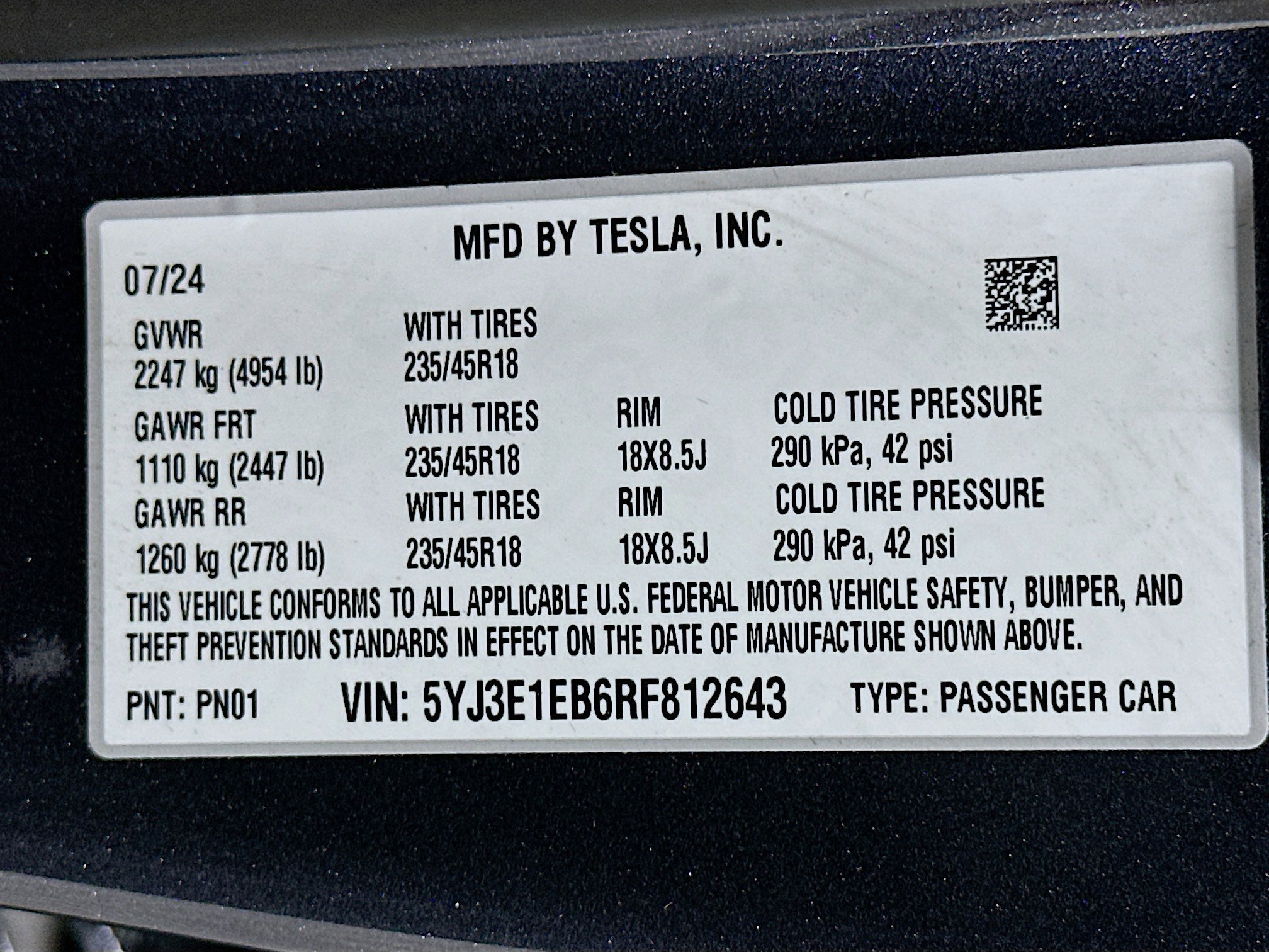 Used 2024 Tesla Model 3 Long Range image 12