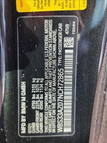 Used 2022 BMW M4 Competition w/ M Carbon Exterior Package RWD image 18