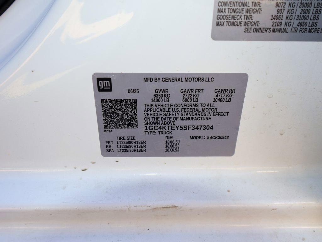 Certified 2025 Chevrolet Silverado 3500 LT w/ Safety Package image 34