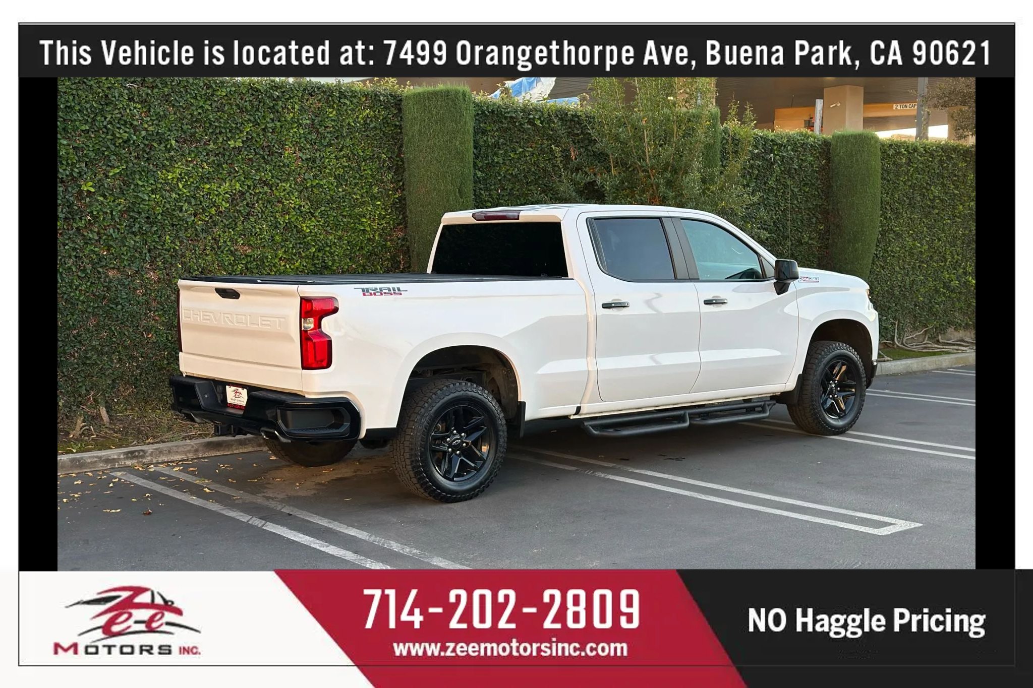 Used 2019 Chevrolet Silverado 1500 LT Trail Boss w/ Convenience Package AWD/4WD image 7