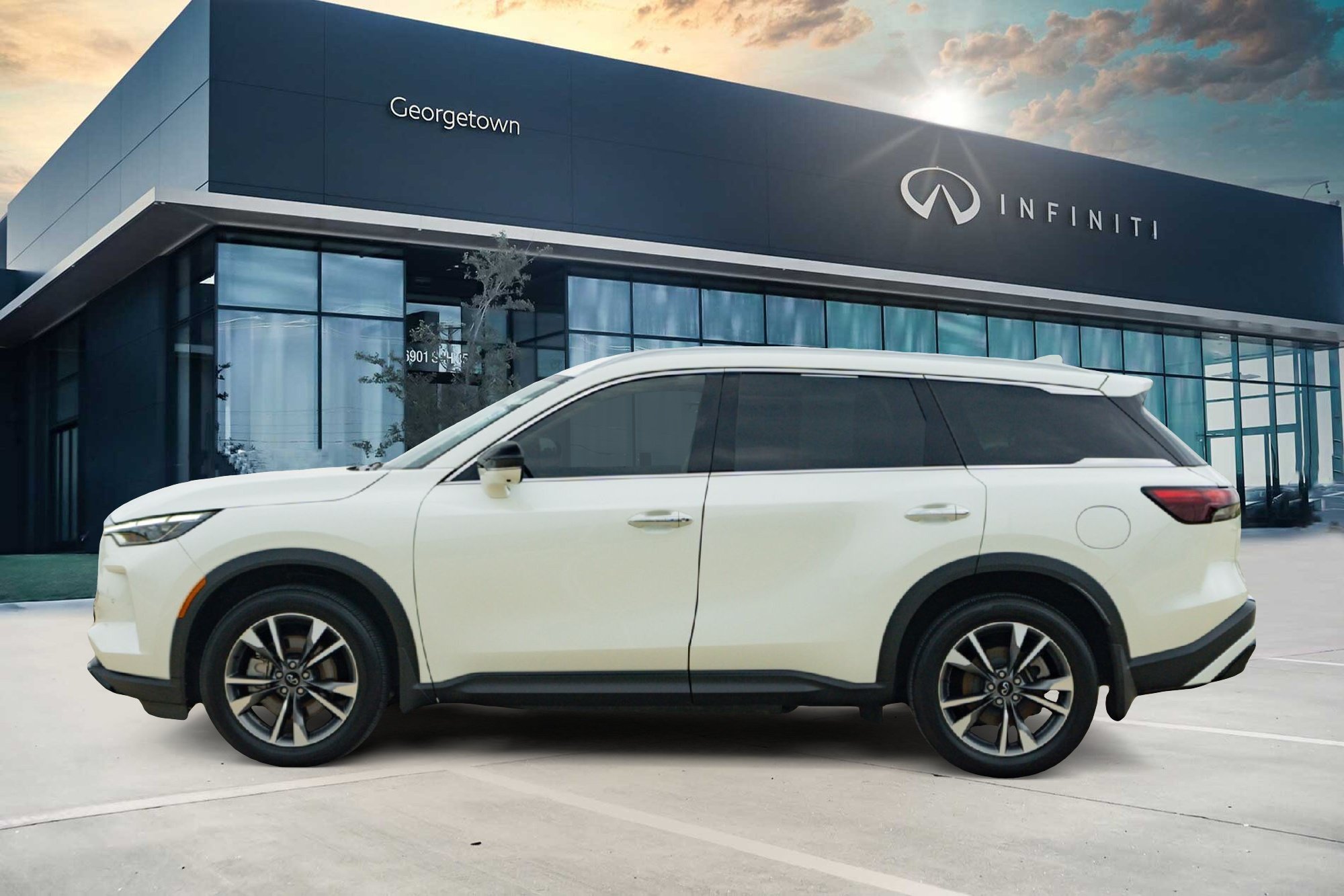 Certified 2023 INFINITI QX60 Luxe w/ Vision Package AWD/4WD image 7