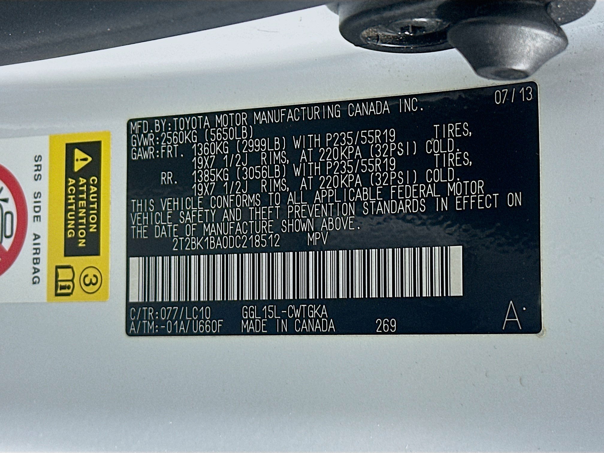 Used 2013 Lexus RX 350 AWD w/ Navigation Pkg image 12