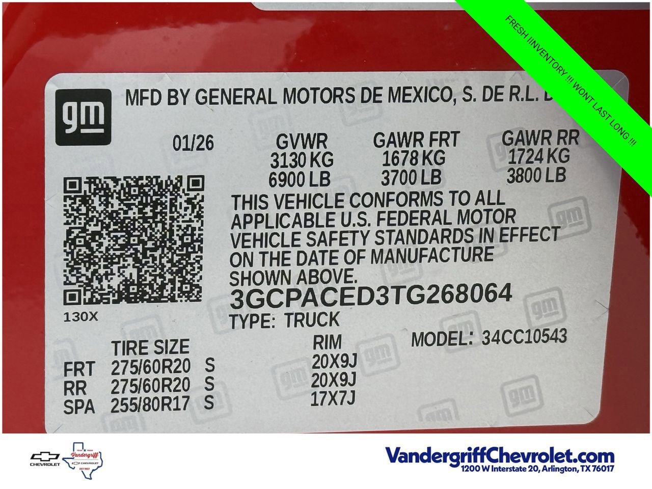New 2026 Chevrolet Silverado 1500 LT w/ Texas Edition Plus RWD image 22