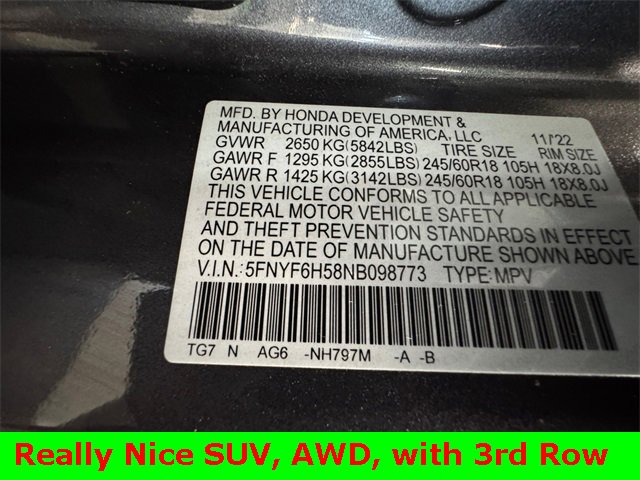 Used 2022 Honda Pilot EX-L image 26