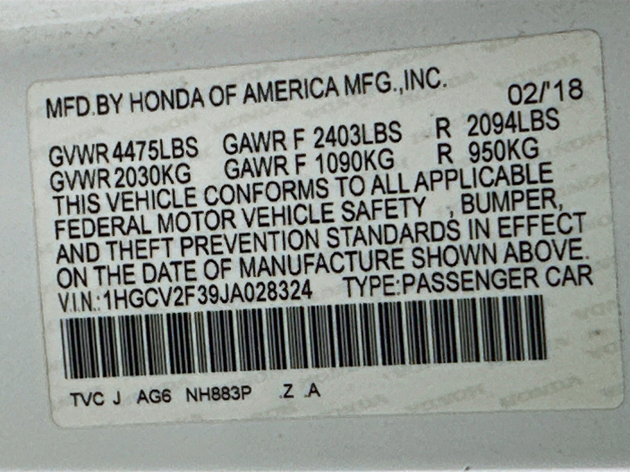 Used 2018 Honda Accord Sport image 12