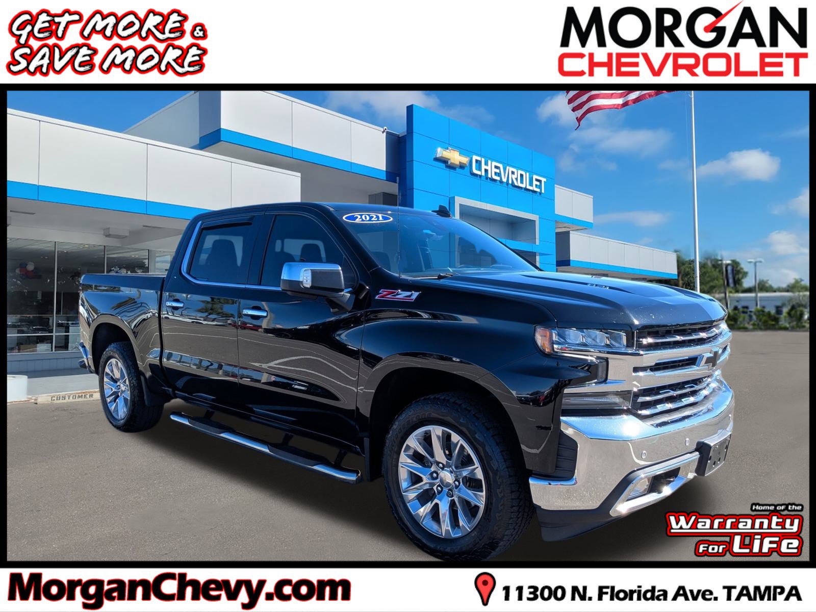 Used 2021 Chevrolet Silverado 1500 LTZ w/ LTZ Premium Package image 1