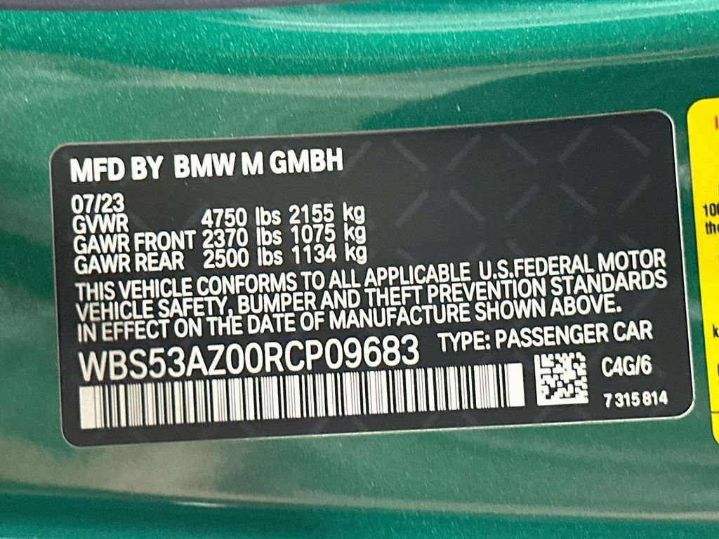 Used 2024 BMW M4 Coupe w/ Executive Package RWD image 31